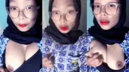 Hijabers Abg Sma Lagi Sange, Remas-remas Toketnya Sendiri