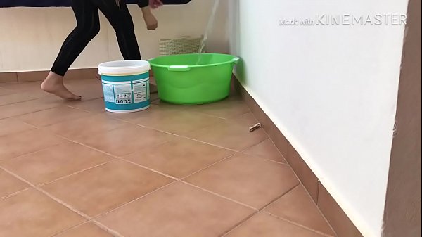 Hijab, Pantat, Kaki, Semua Basah Kuyup.