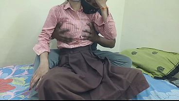 Cewek Kuliahan India Digebukin Pacar Di Kosan, Crot Di Mana-mana