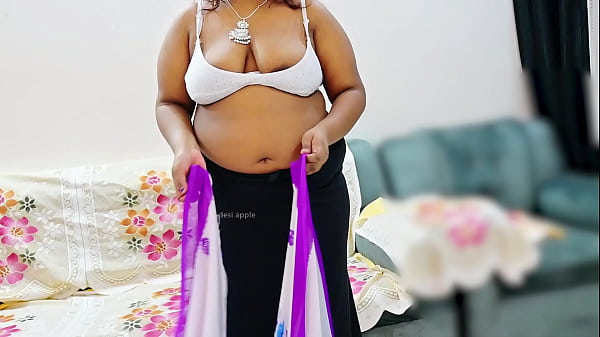 Bhabhi India Pake Saree, Siap Digoda Dan Digarap.
