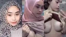 Hijab Pink Seksi Pamer Body Mulus Bikin Ngiler
