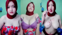 Host Jilbab Merah Toket Gede
