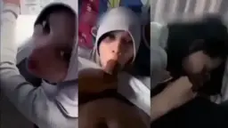 Paksa Si Cantik Berhijab Buka Mulut Buat Nikmatin Batang Gede