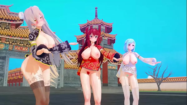 Mmd Vtuber Imlek, Goyangannya Bikin Gregetan 【kkvmd】 (by 熊野ひろ)